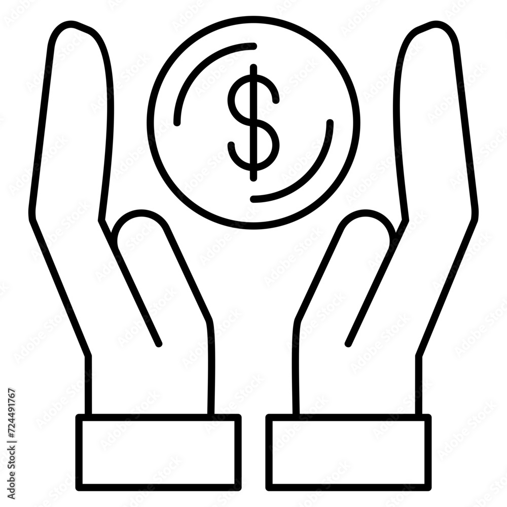 Obraz premium Investment Icon