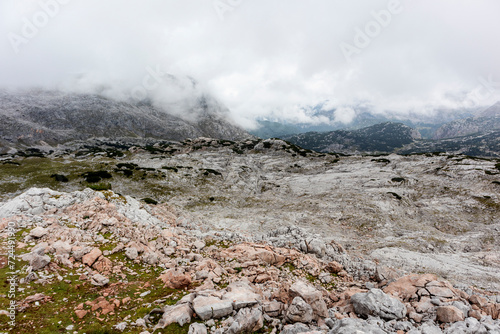 Steinernes Meer, mountain landscape in Bavaria, Germany and Austria