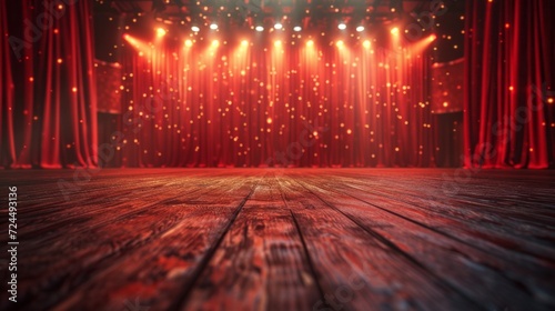 Beautiful background for theatre advertising