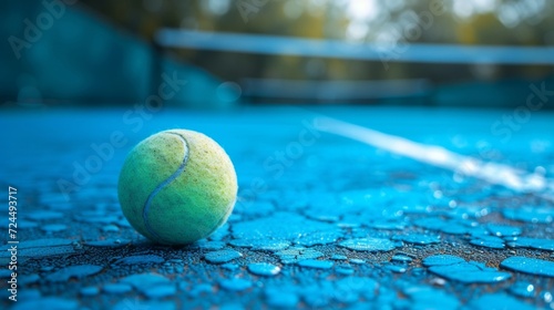 Beautiful background for tennis sport club advertising