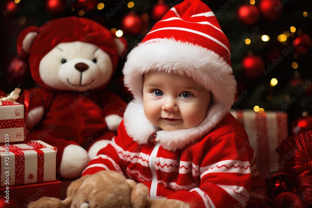Holiday Carnival: Dress the baby in carnival-themed Christmas clothes and set up a scene with carnival games and treats. Baby fashion christmas. Holiday Carnival: Dress the baby in carnival-themed Christmas clothes and set up a scene with carnival games and treats. Baby fashion christmas.