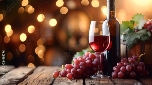 Beautiful background for wine advertising