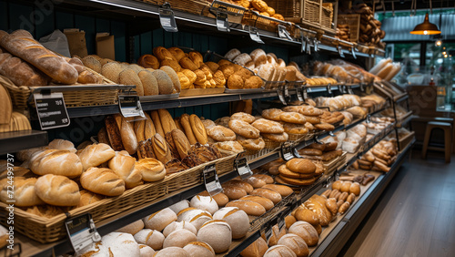 Aisle of Delights: Exploring the Bakery Section in a Supermarket