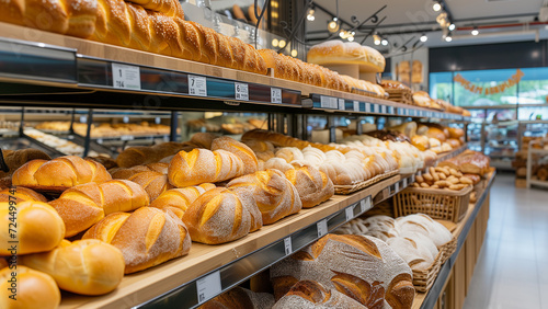 Aisle of Delights: Exploring the Bakery Section in a Supermarket