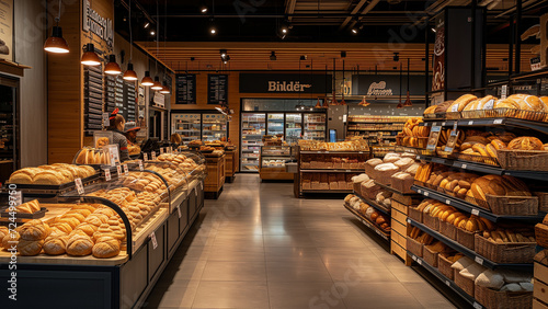 Aisle of Delights: Exploring the Bakery Section in a Supermarket