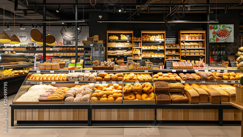 Aisle of Delights: Exploring the Bakery Section in a Supermarket