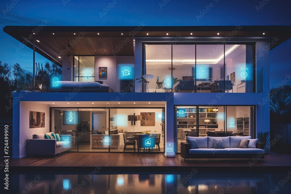 Revolutionizing Home Automation with Smart Technology for Energy Management and Security