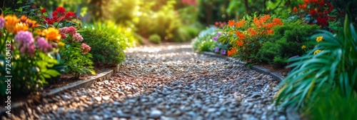 Beautiful photo of a Summer Garden for background