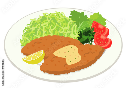 揚げ物_白身魚フライ（タルタルソース）