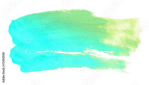 watercolor brush stroke isolated texture paint 