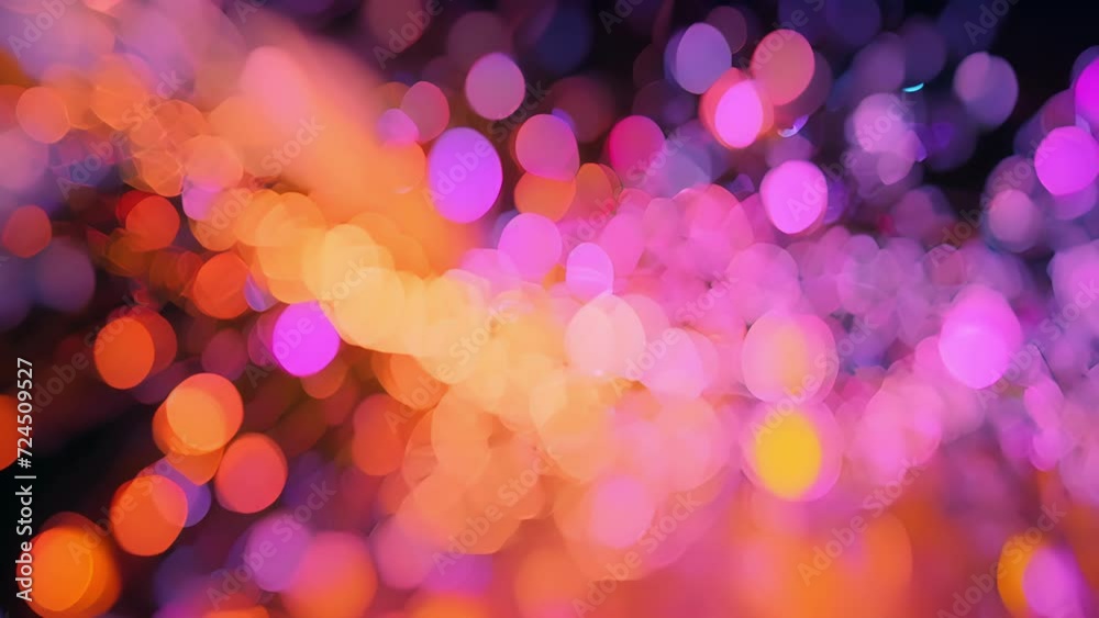 A mesmerizing display of neon pink and orange particles creating a sense of excitement and wonder. A mesmerizing display of neon pink and orange particles creating a sense of excitement and wonder.