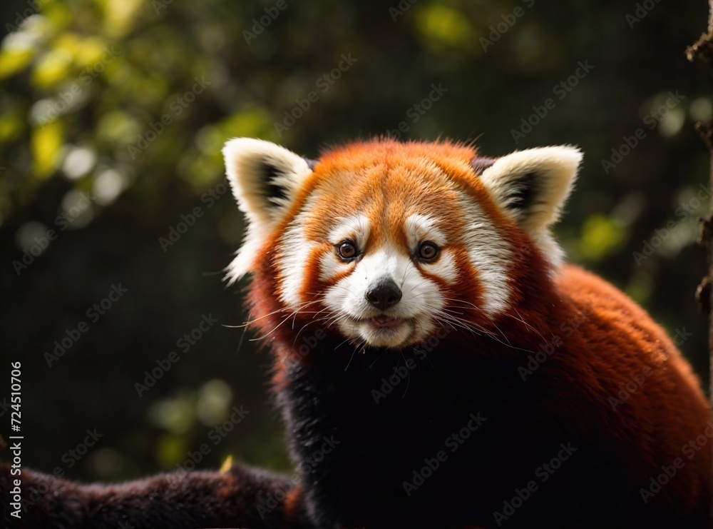 Shadowed Red Panda Shadowed Red Panda