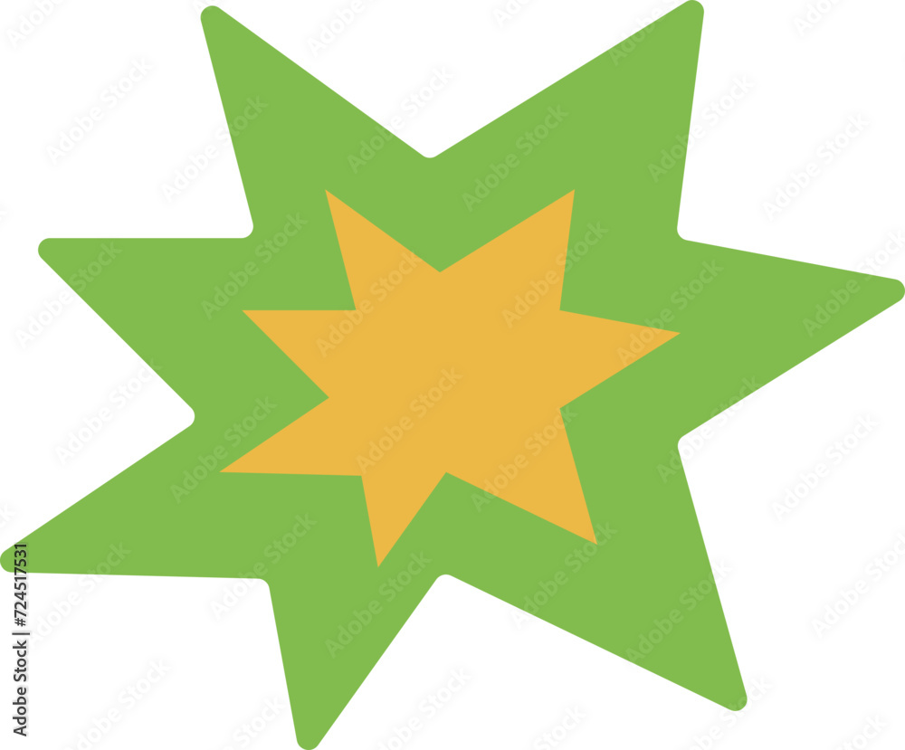 Cute sparkle element vector Cute sparkle element vector