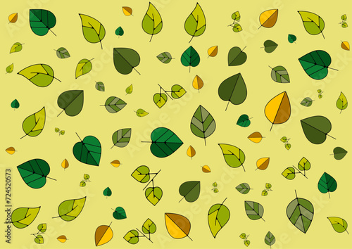 Arrière plan Fond feuillage feuilles arbres et plantes automne printemps vertes arriere plan