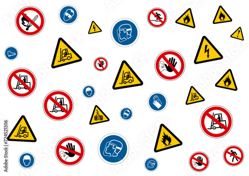 Free Download Fond securite au travail - GFXLoad
