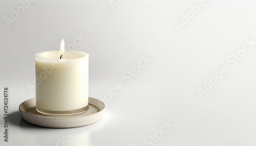 natural fragranced white soy candle interiors for lofts with a minimalist style a closeup of the text copy area