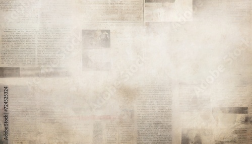 old newspaper magazine collage background texture grunge distressed background