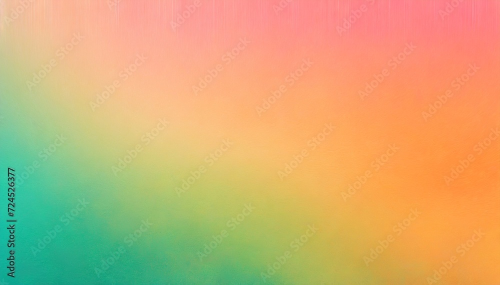 retro grainy gradient background noise texture effect summer poster design orange teal green pink abstract wave pattern