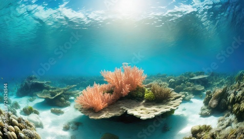 coral reef cut out