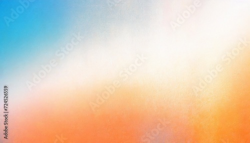 blue orange white grainy gradient background abstract colors noise texture backdrop wide banner poster header cover design