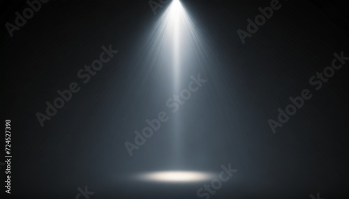 a focused spotlight illuminating a clean background
