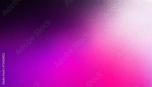 purple pink white black grainy gradient background abstract glowing color wave on dark backdrop noise texture banner header design