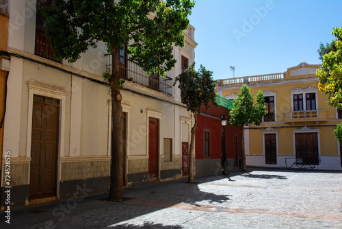 Street in the old town of Galdar, a town on Gran Canaria in Spain © Claudia Evans 