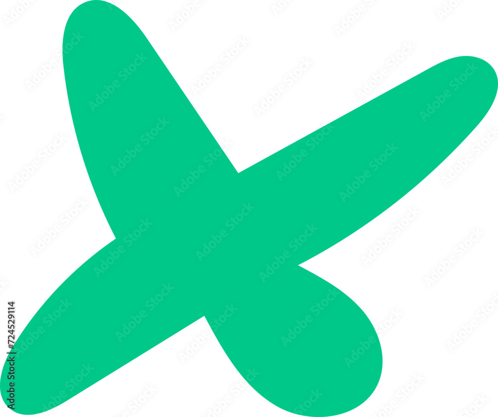 Hand drawn sparkle element vector