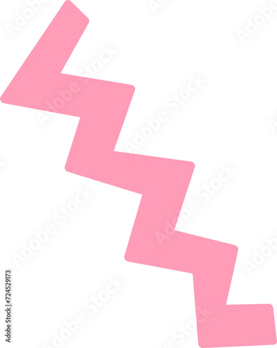 Hand drawn funky organic shape element vector
