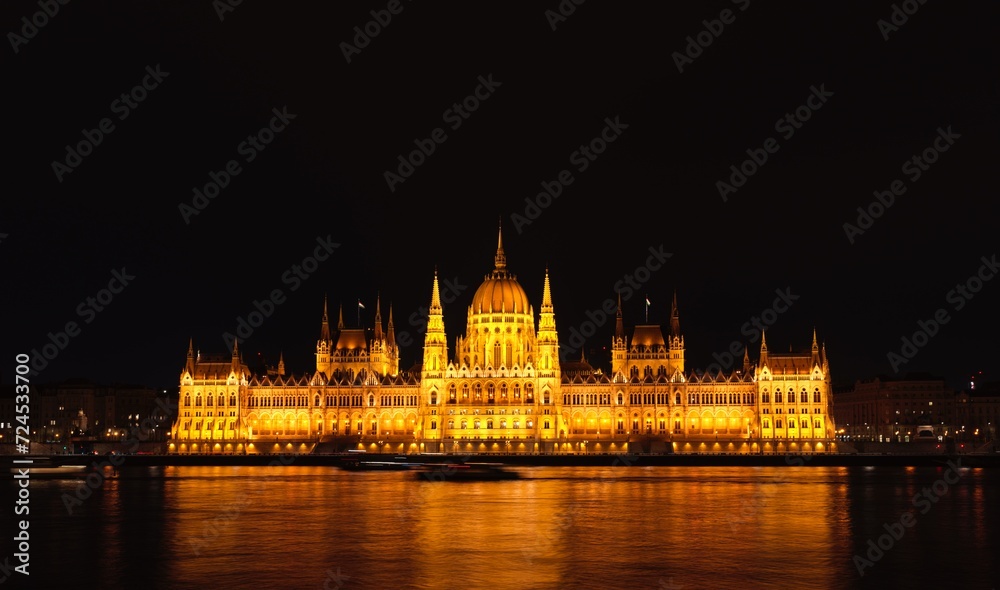 헝가리 국회의사당 야경