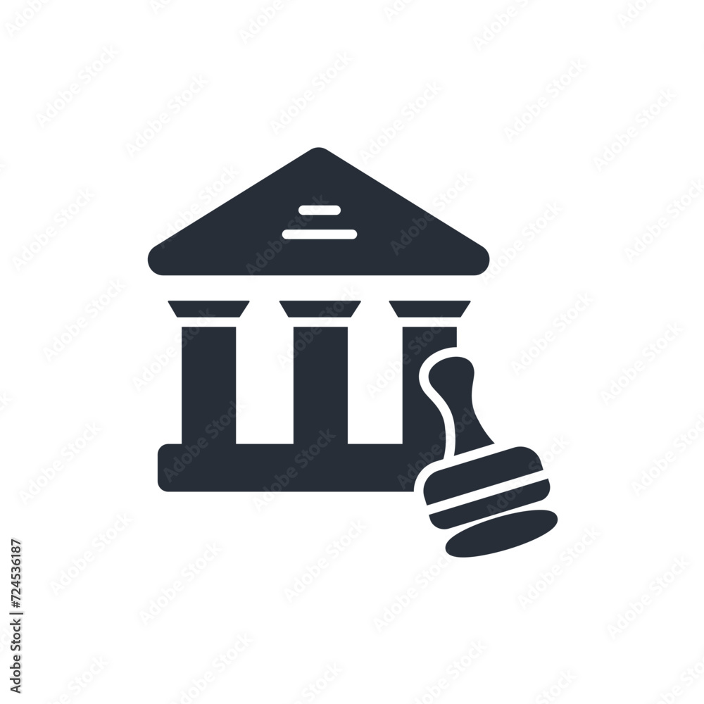 government icon. vector.Editable stroke.linear style sign for use web design,logo.Symbol illustration. government icon. vector.Editable stroke.linear style sign for use web design,logo.Symbol illustration.