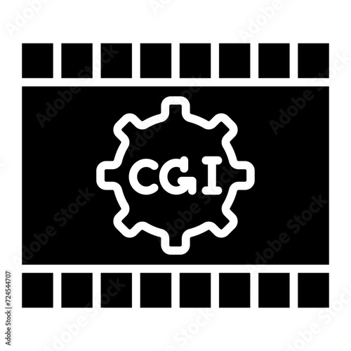 CGI Film Icon Style