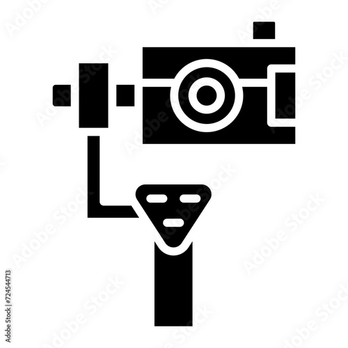 Camera Gimbal Icon Style