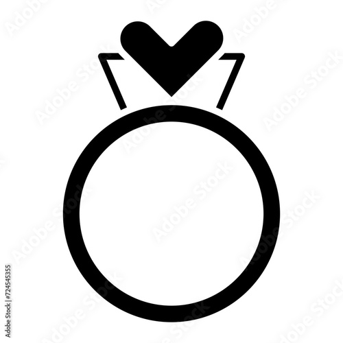 Rings Icon Style photo