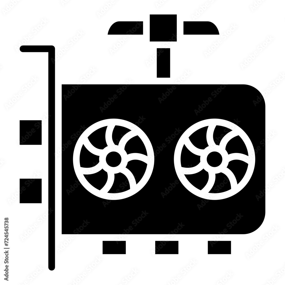 GPU Mining Icon Style GPU Mining Icon Style
