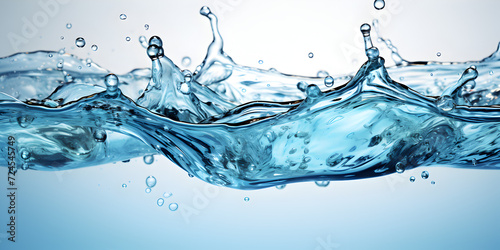 Clean water splash