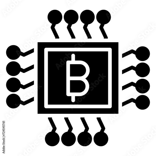 Mining Farm Icon Style
