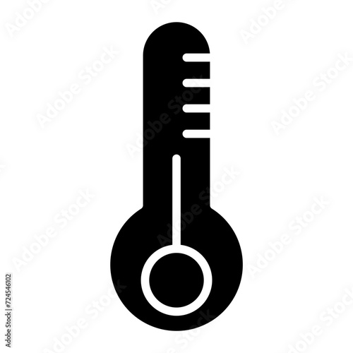 Thermometer Icon Style