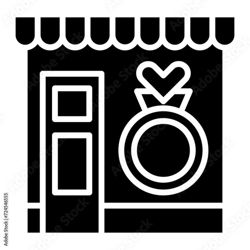 Jewlery Store Icon Style