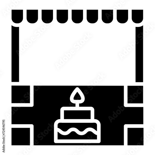 Cake Shop Icon Style