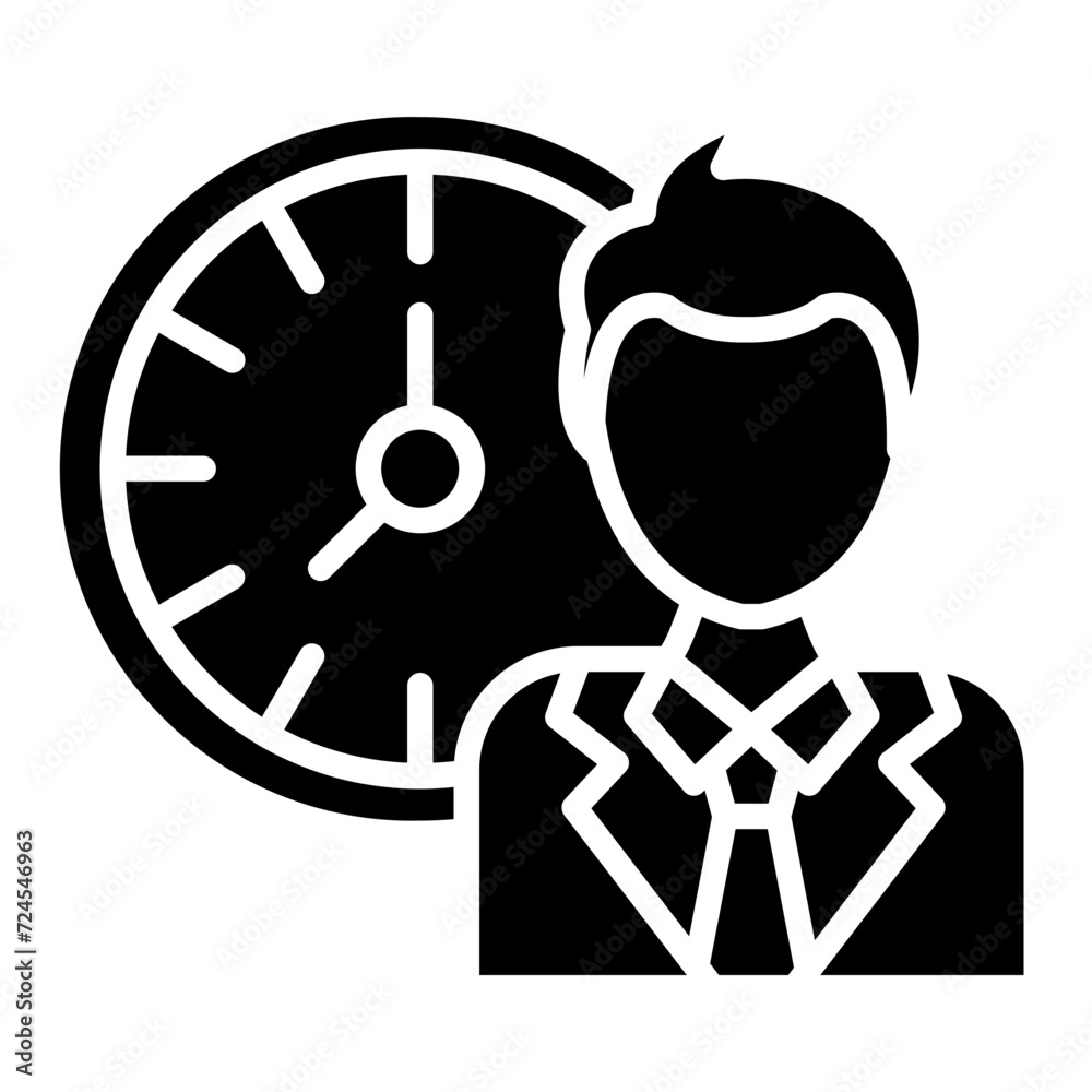 Working Hours Icon Style Working Hours Icon Style