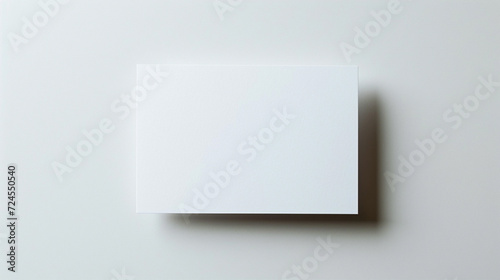 Blank Card Mock-up design for presentation © bahadirbermekphoto