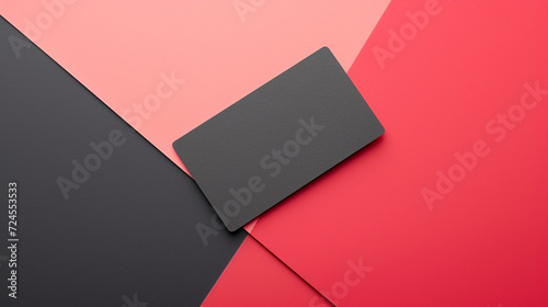 Blank Card Mock-up design for presentation
