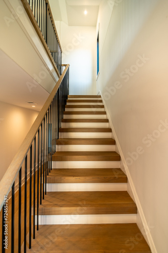 modern staircase detail elements complete project