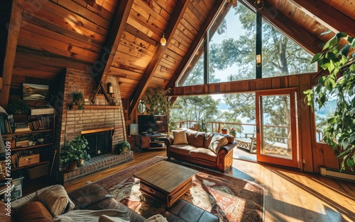 A Frame Lakeview Cabin