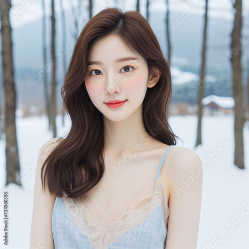 Beautiful Asian(Korea) woman 