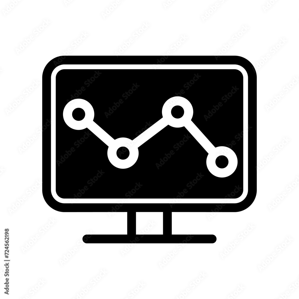 Data analysis icon vector. Data science illustration sign. Analytics symbol. Trading logo. Data analysis icon vector. Data science illustration sign. Analytics symbol. Trading logo.