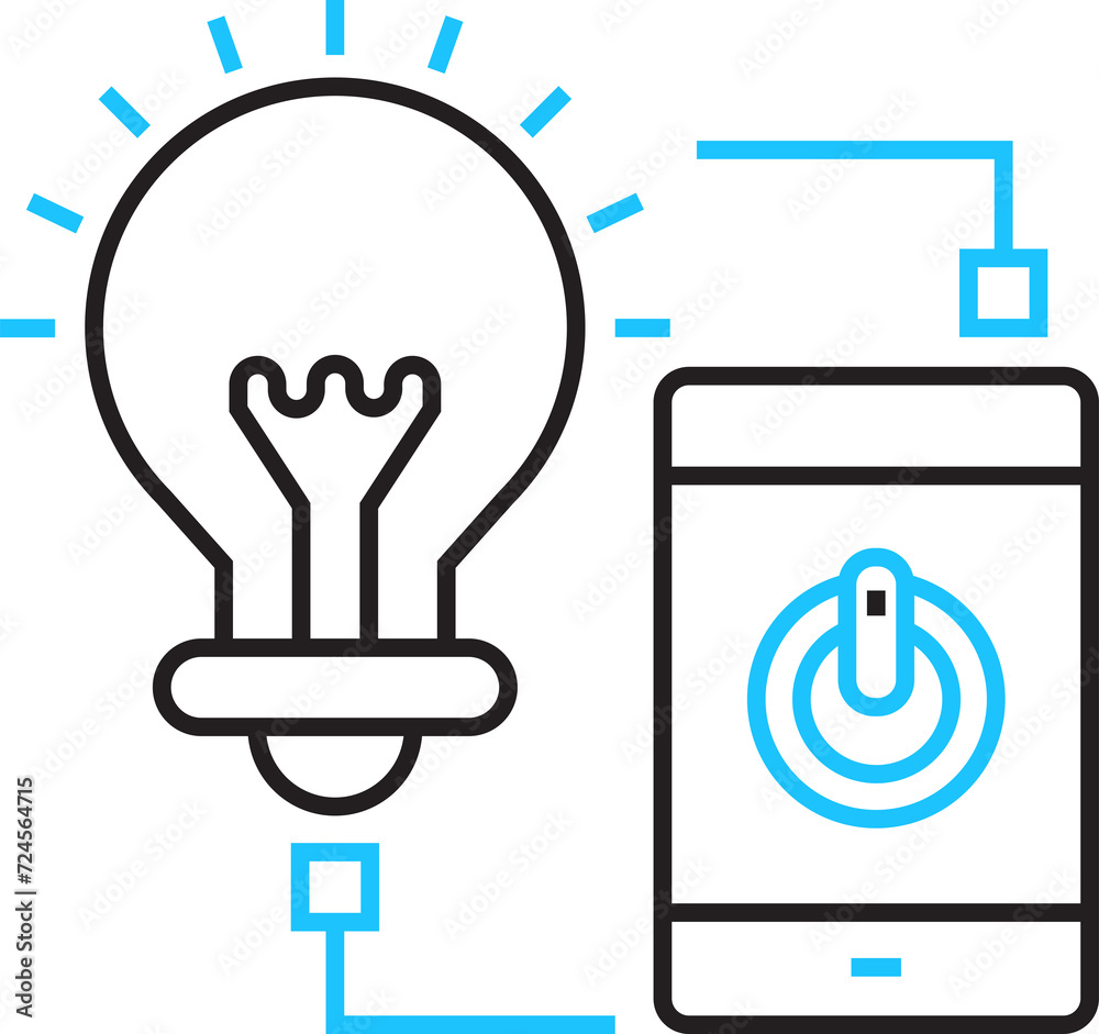 Light Bulb Sync with Smartphone Icon
Light Bulb Sync with Smartphone Icon