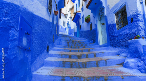 Blue staircases © khan