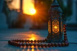 peaceful lantern with beads